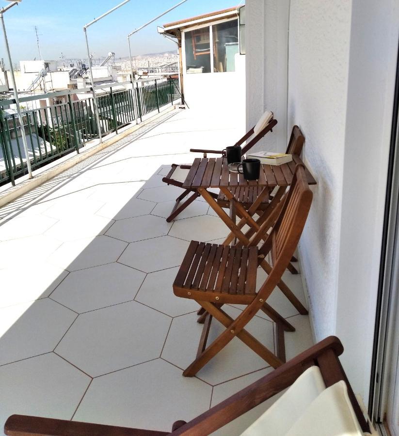 Amazing Top-Floor Oasis Apartment Athens Luaran gambar